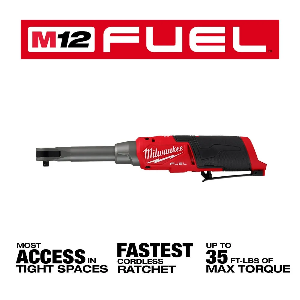 Milwaukee 3497-22RAT M12 FUEL 12V Cordless 2 Tool Combo Kit w/ 3/8" Ratchet