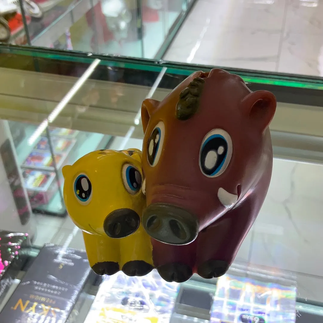 Mini Pig Bank Brown