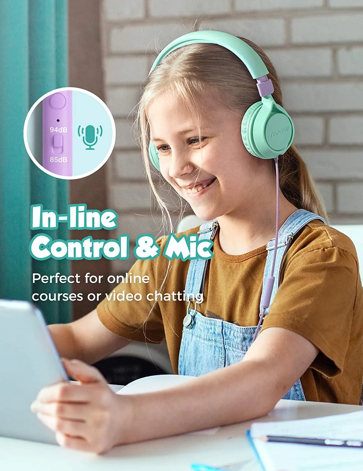 Mpow CH1 Pro Kids Headphones On-Ear for Children