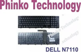 NEW Dell Inspiron 17R N7110 Vostro 3750 Laptop Keyboard 454RX 0454RX OEM