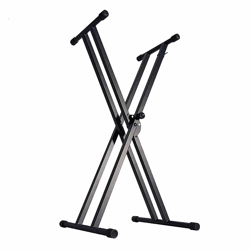 On-Stage KS7171 Double X Keyboard Stand Bolt Construction