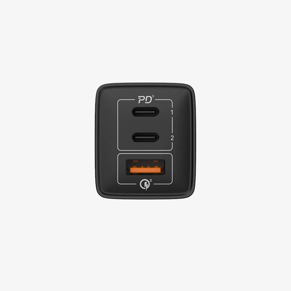 Oneplug 3-Port Gan 67W Wall Charger