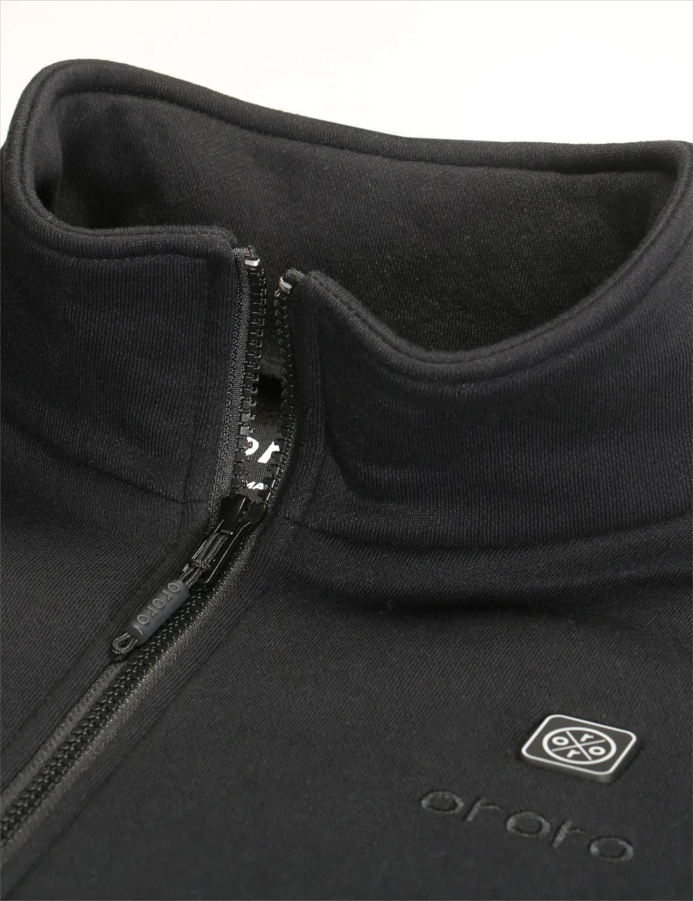 (Open-box) Men's Heated Fleece Vest - Black