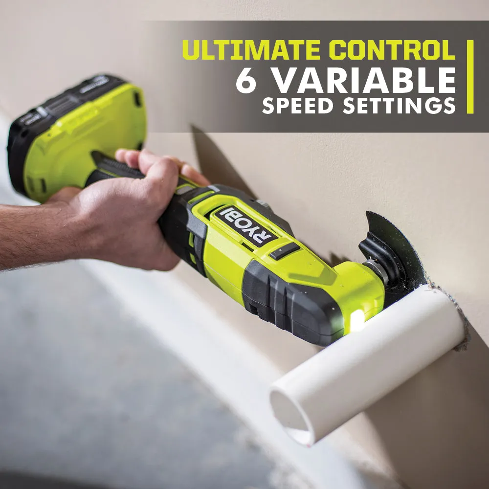 Open Box -  RYOBI ONE  18V Cordless Multi-Tool (Tool Only)