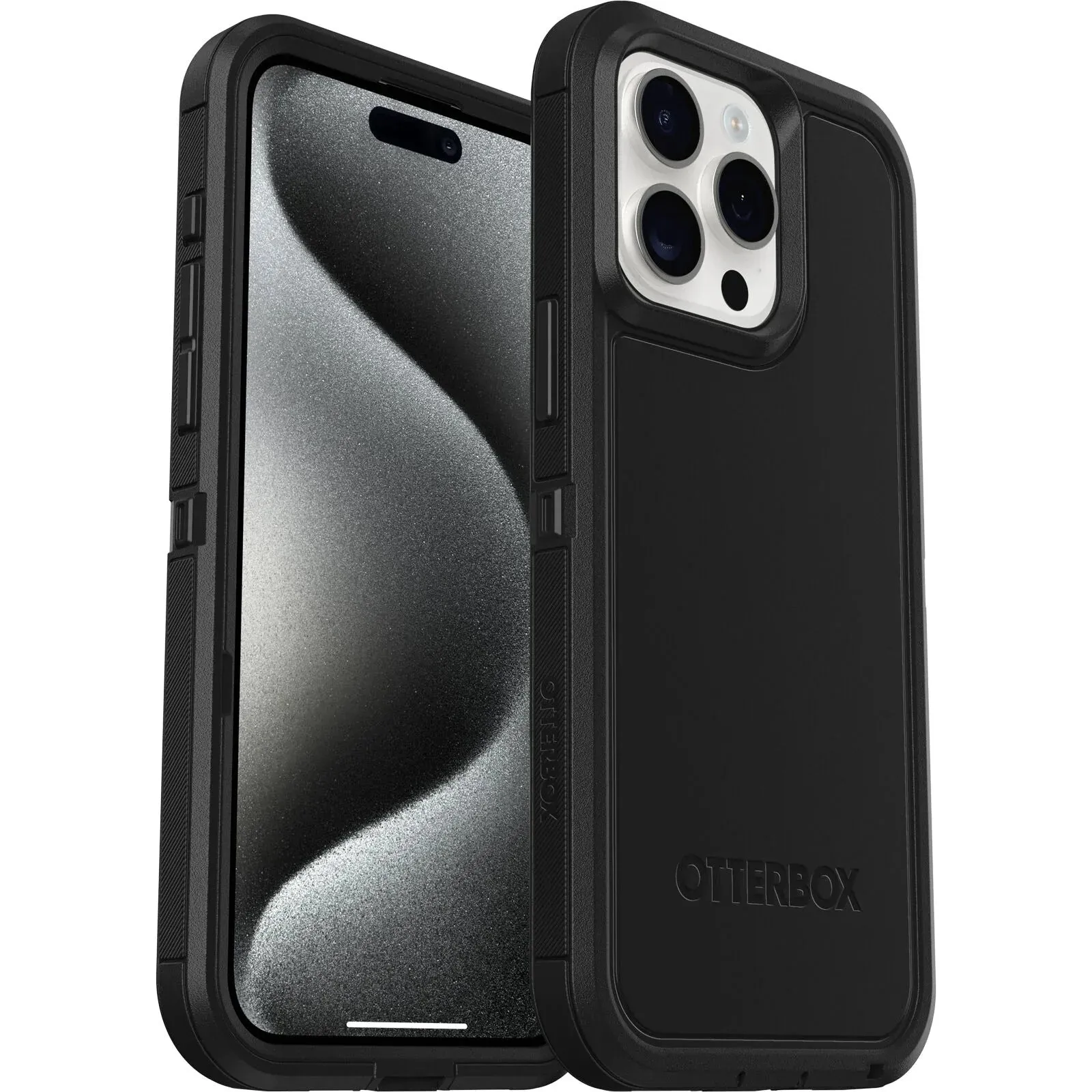 Otterbox Iphone 15pro max defender black