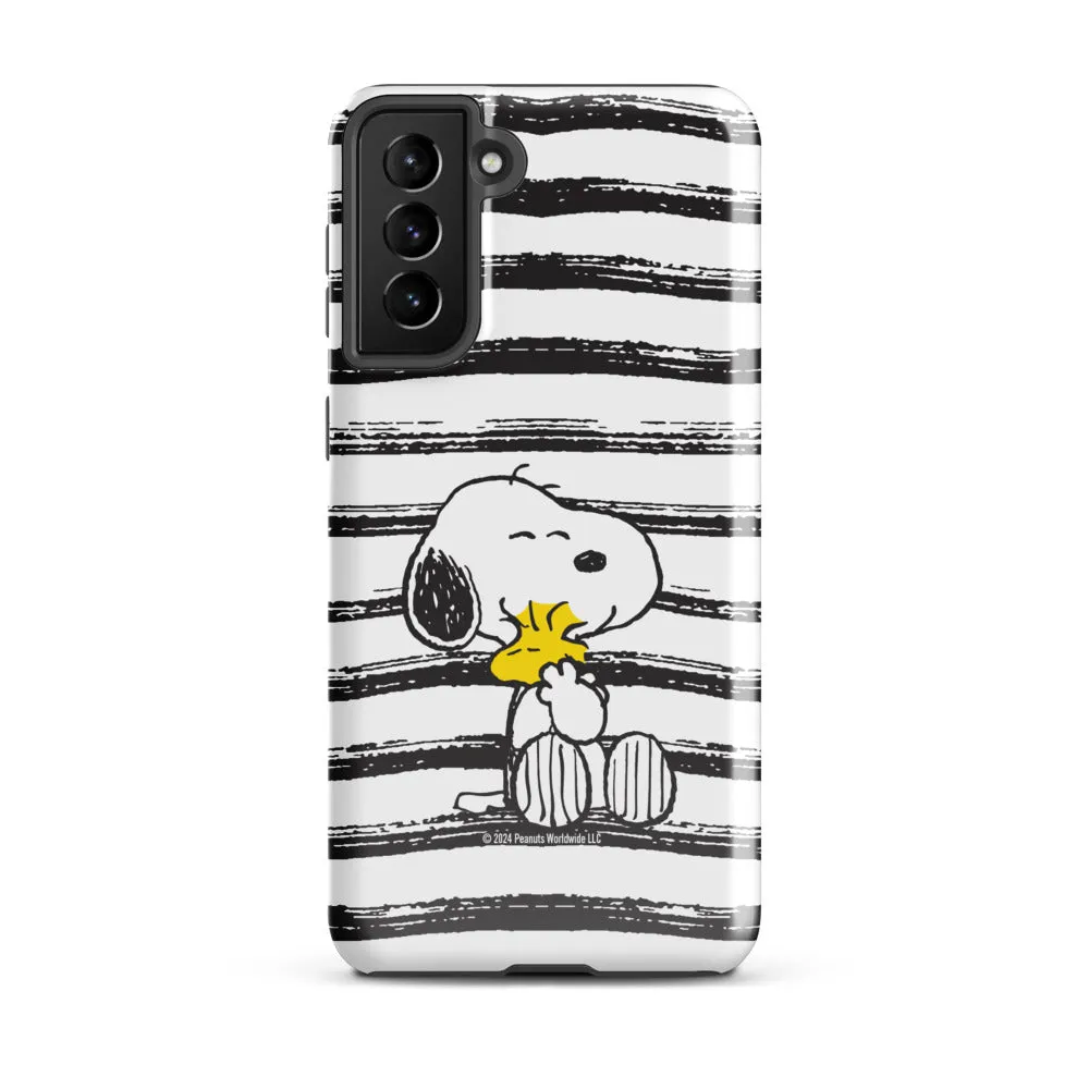 Peanuts Snoopy And Woodstock Hug Samsung Case