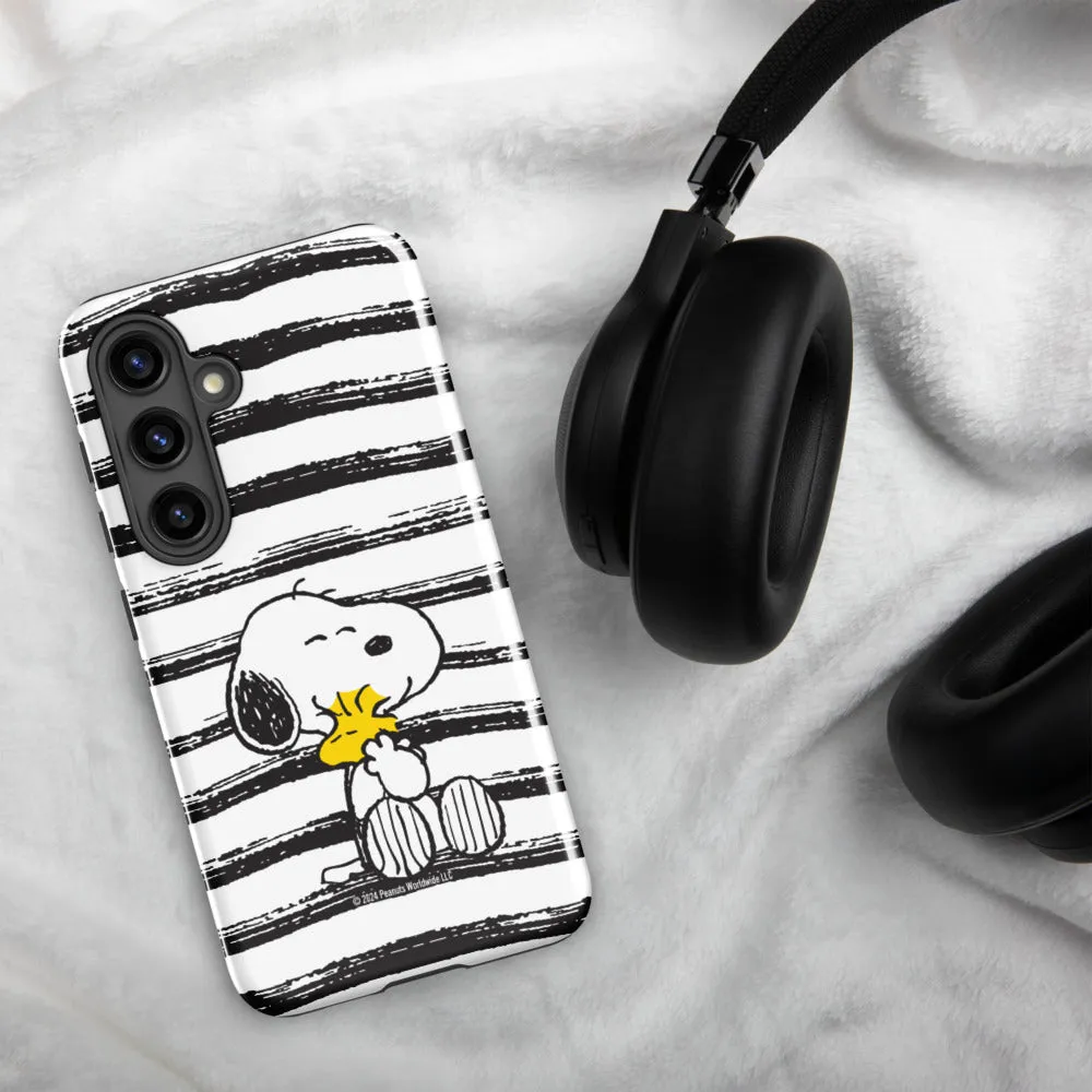 Peanuts Snoopy And Woodstock Hug Samsung Case