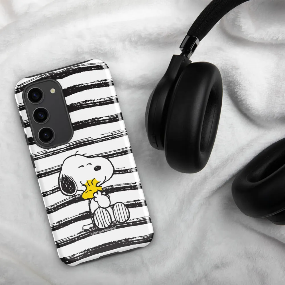 Peanuts Snoopy And Woodstock Hug Samsung Case