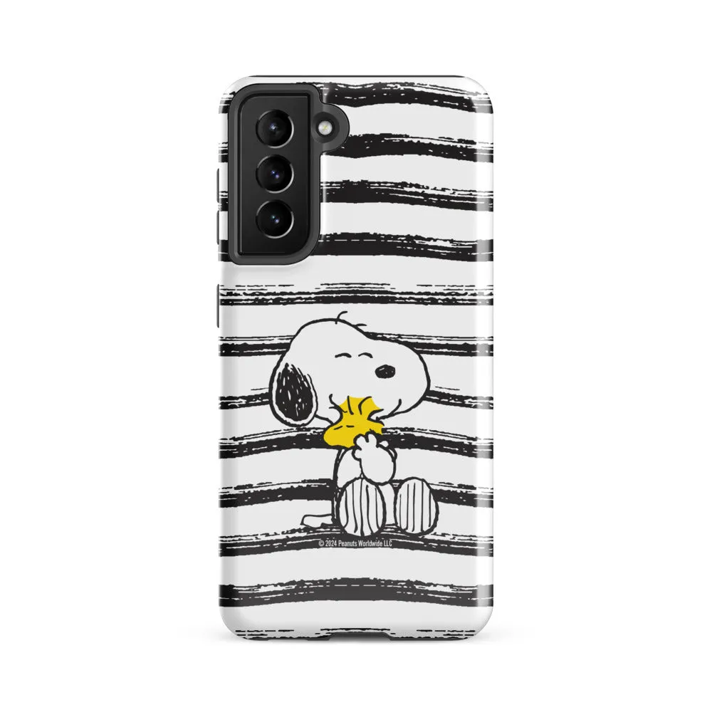 Peanuts Snoopy And Woodstock Hug Samsung Case