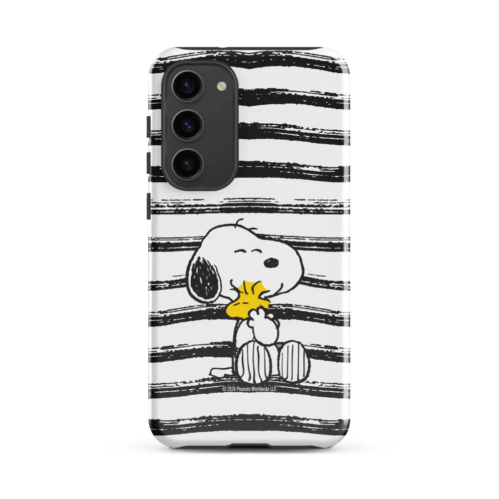 Peanuts Snoopy And Woodstock Hug Samsung Case