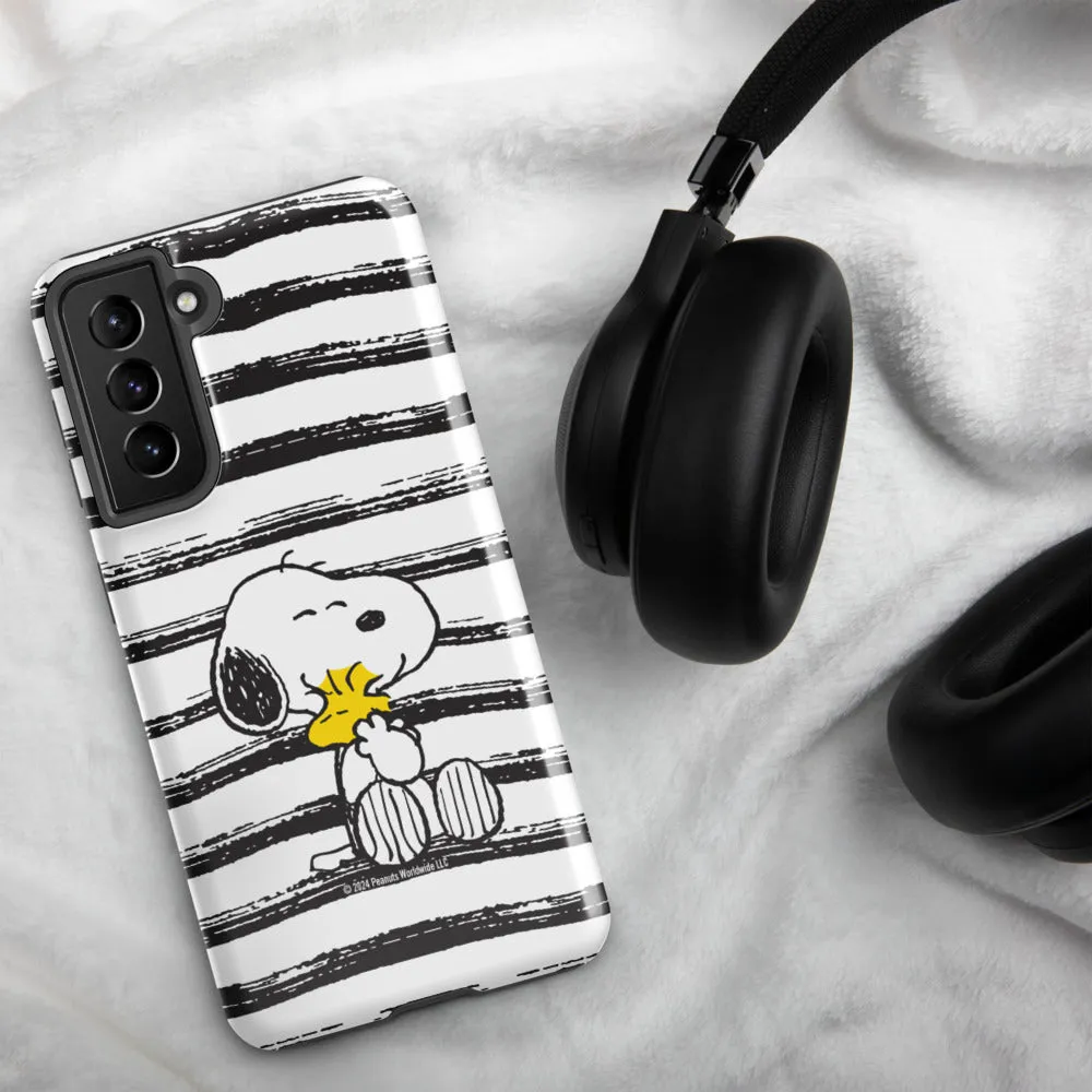 Peanuts Snoopy And Woodstock Hug Samsung Case