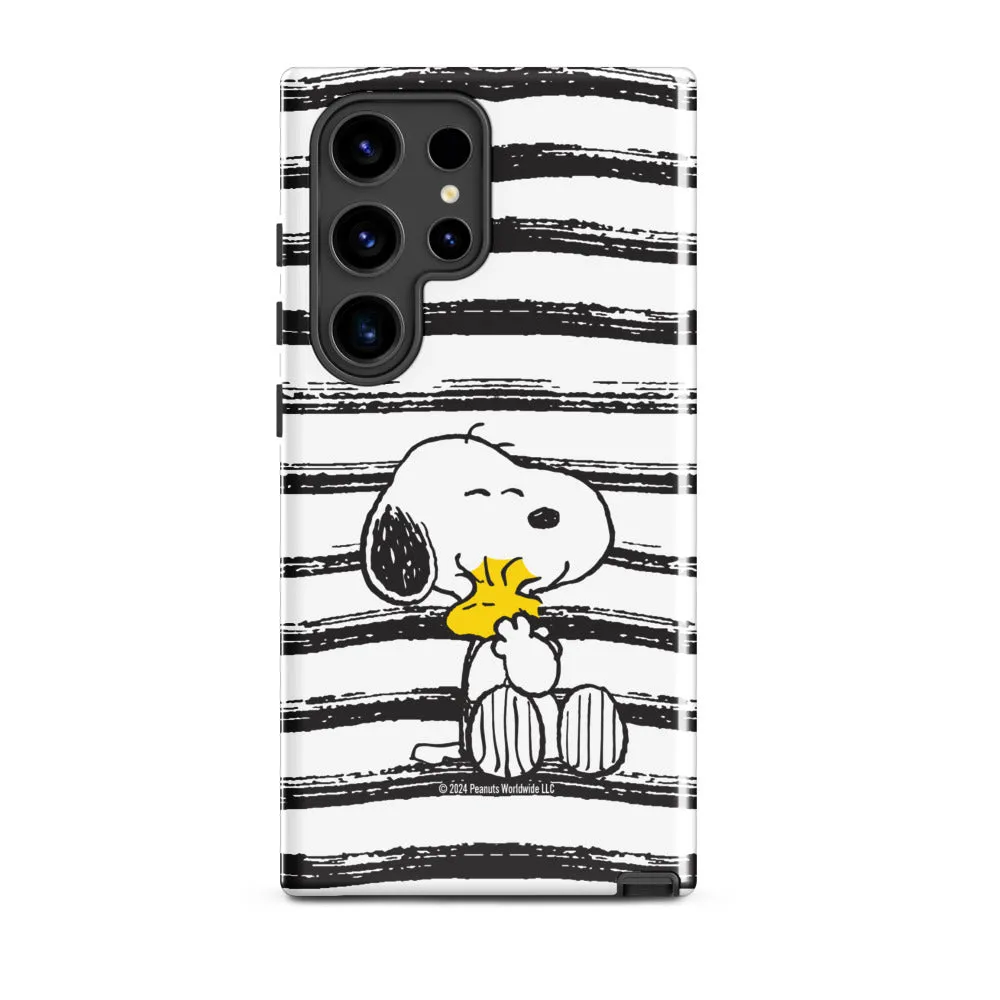 Peanuts Snoopy And Woodstock Hug Samsung Case