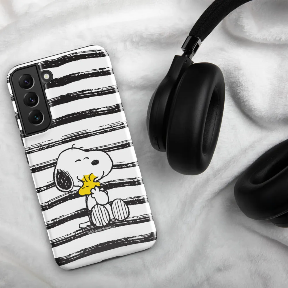 Peanuts Snoopy And Woodstock Hug Samsung Case