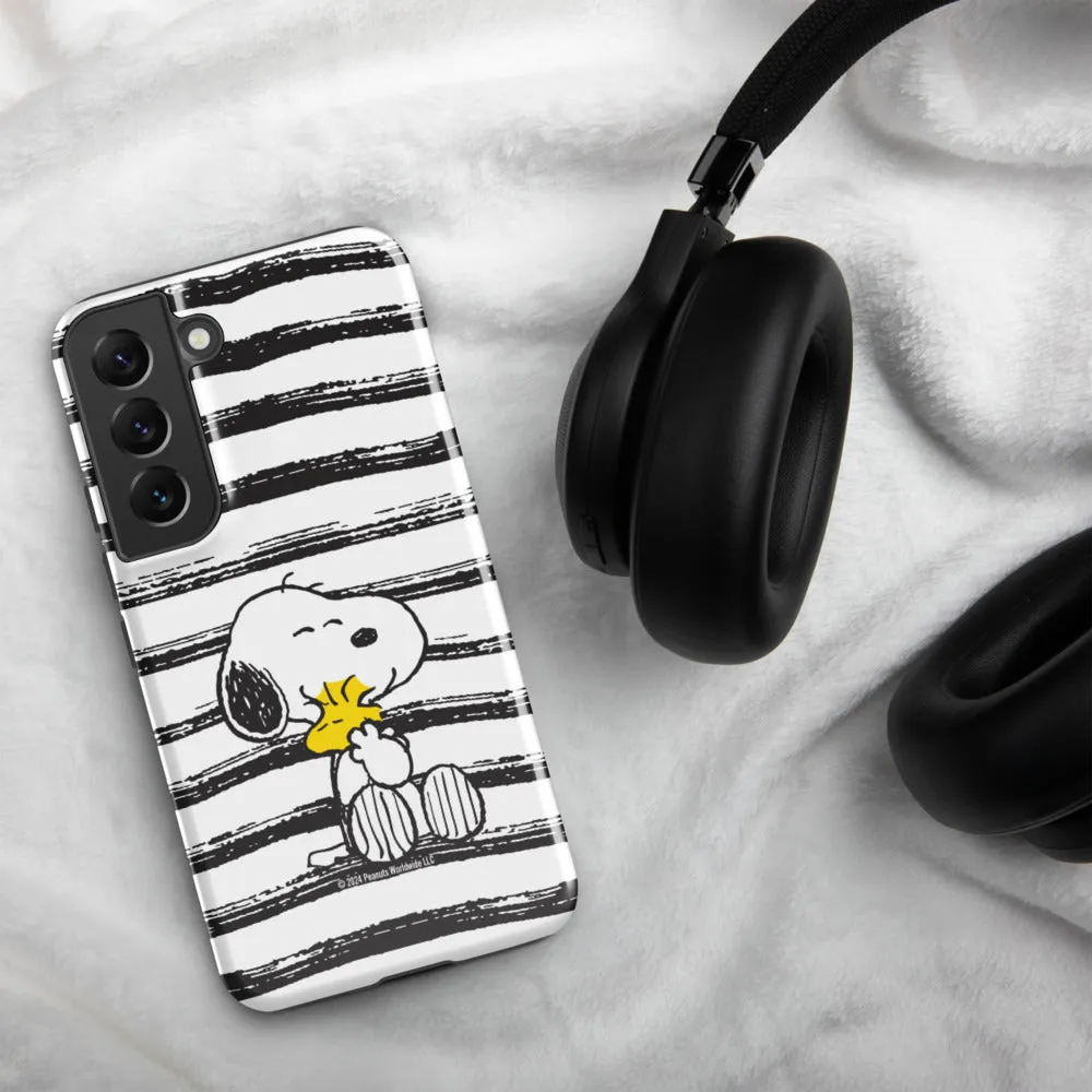 Peanuts Snoopy And Woodstock Hug Samsung Case