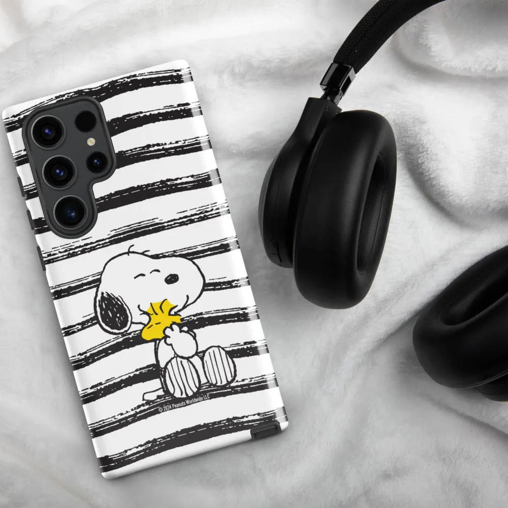 Peanuts Snoopy And Woodstock Hug Samsung Case