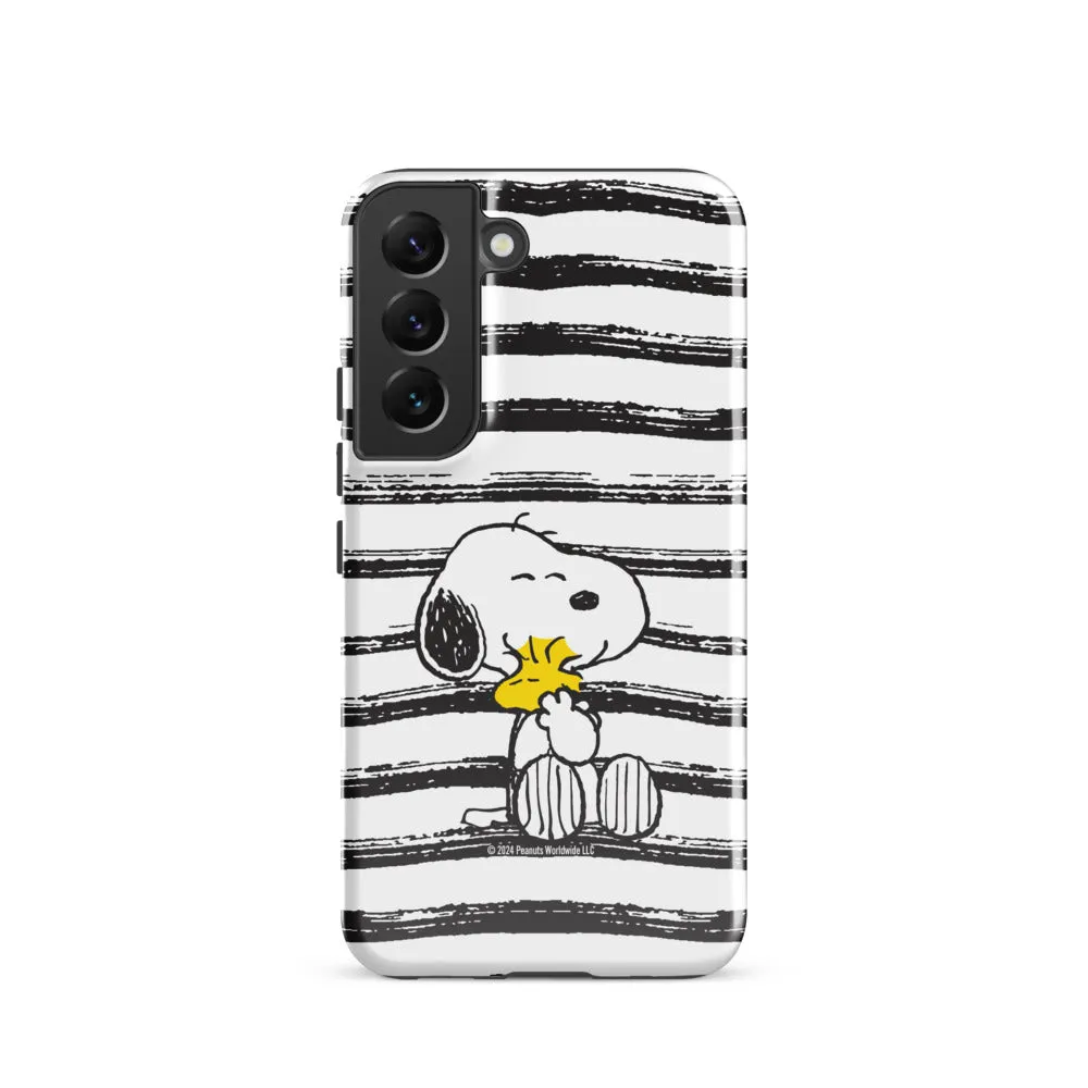 Peanuts Snoopy And Woodstock Hug Samsung Case