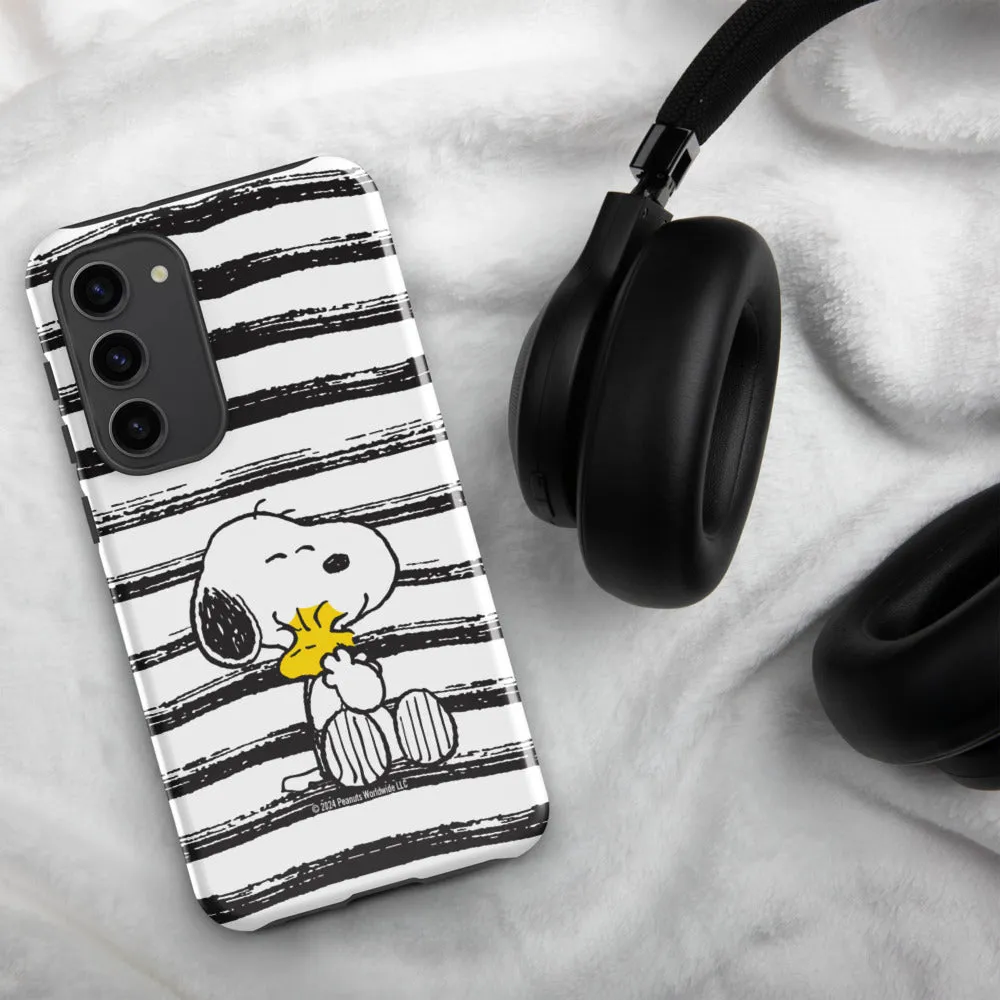 Peanuts Snoopy And Woodstock Hug Samsung Case