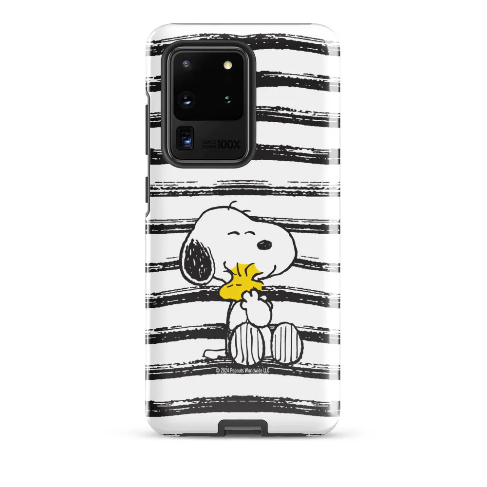 Peanuts Snoopy And Woodstock Hug Samsung Case