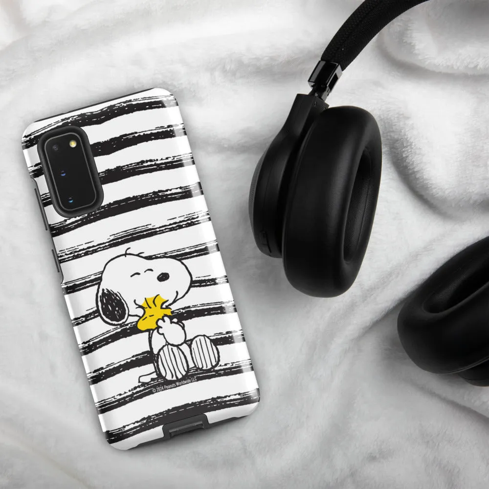 Peanuts Snoopy And Woodstock Hug Samsung Case