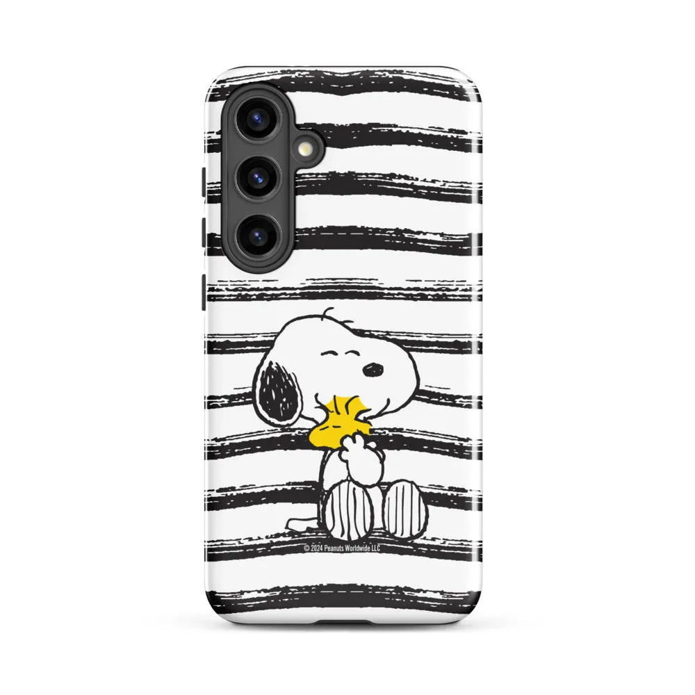 Peanuts Snoopy And Woodstock Hug Samsung Case