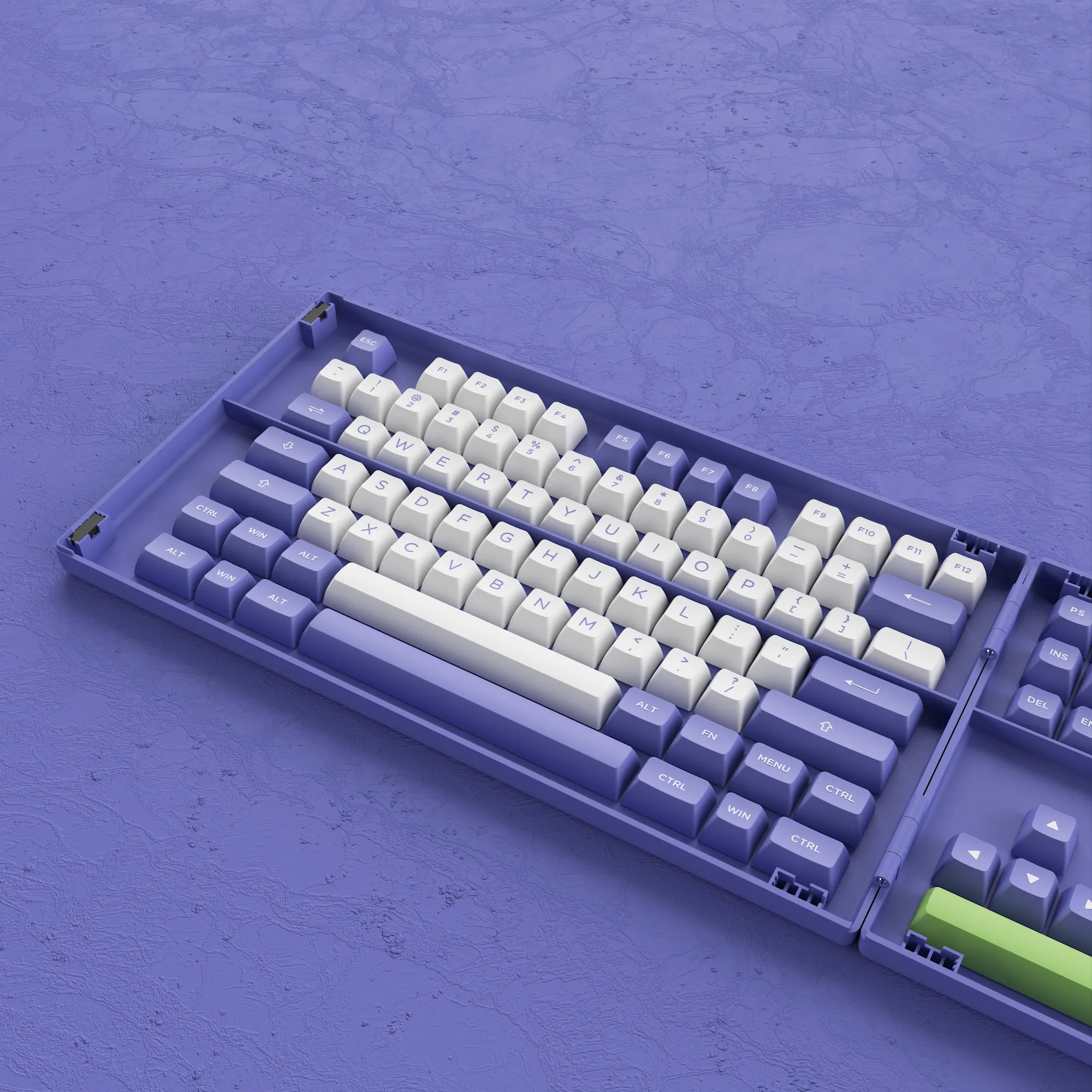 Periwinkle Very Peri Keycap Set(197-Key)