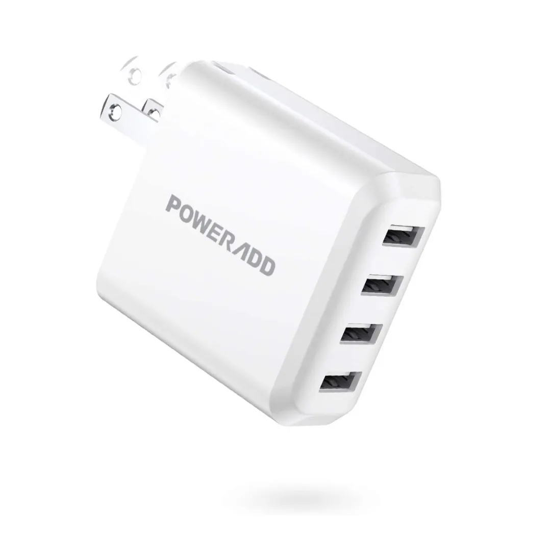 Poweradd 40W 4-Port Multi Port Charger