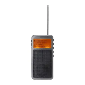 Raddy RF205 Portable FM Radio | BT 5.3| FM-to-BT Signal Output | Pocket Mini | Type-C Charging | Alarm Clock