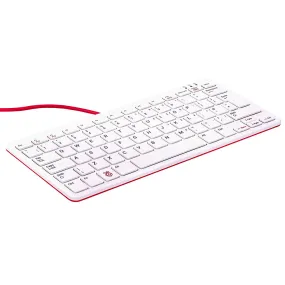 Raspberry Pi Keyboard & Hub (Red/White)