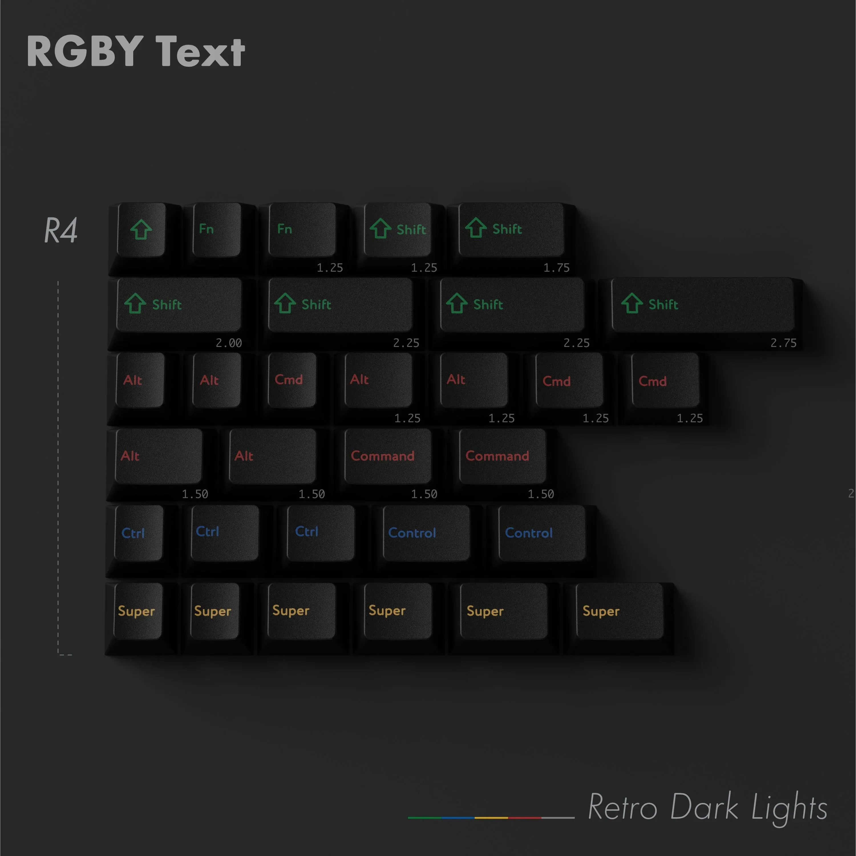 Ready to Use KBD8X MKIII Keyboard With PBTfans WOB Base/RGBY Text