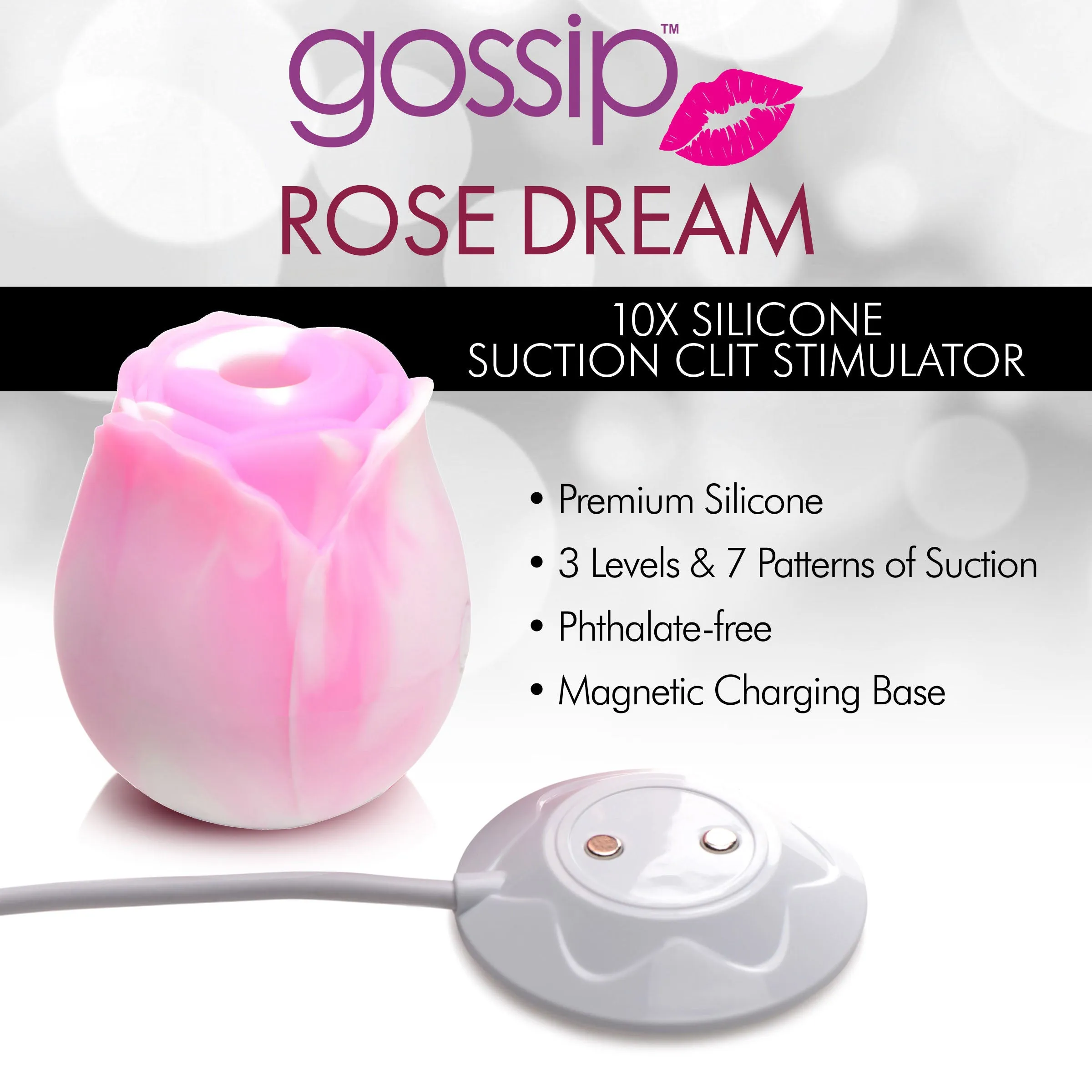 Rose Dream Silicone Clitoral Stimulator