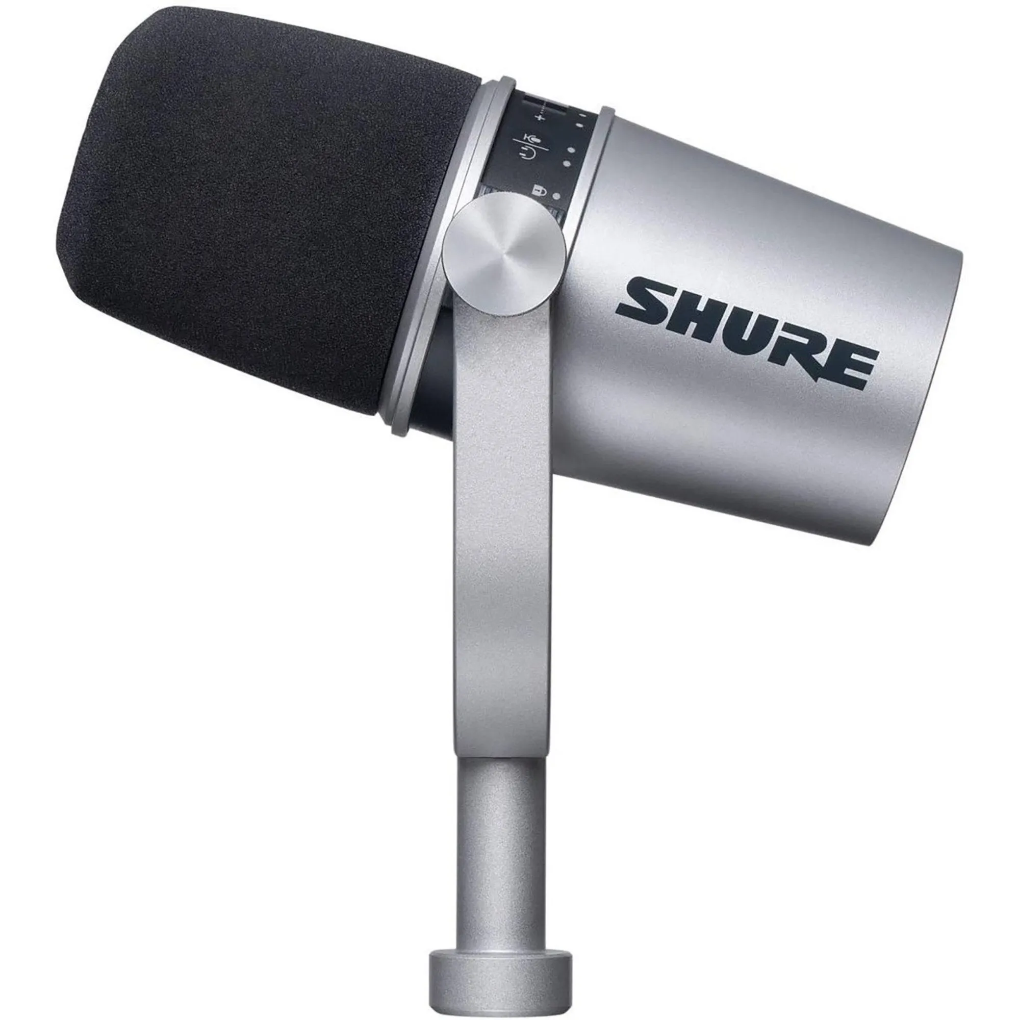 Shure MV7 Podcast Microphone (Silver)