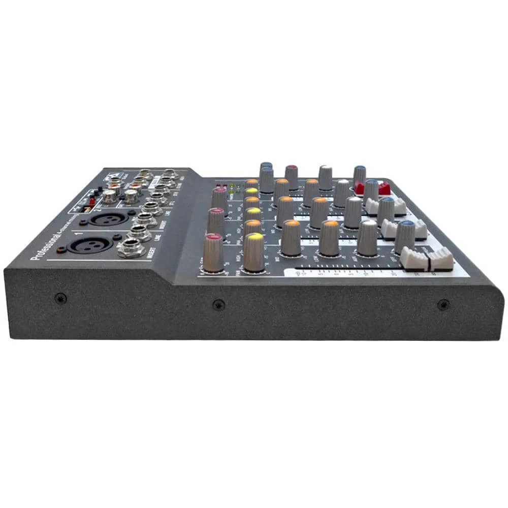 Slider4-BT- 4 Channel Mixer Console with USB and Bluetooth Streaming