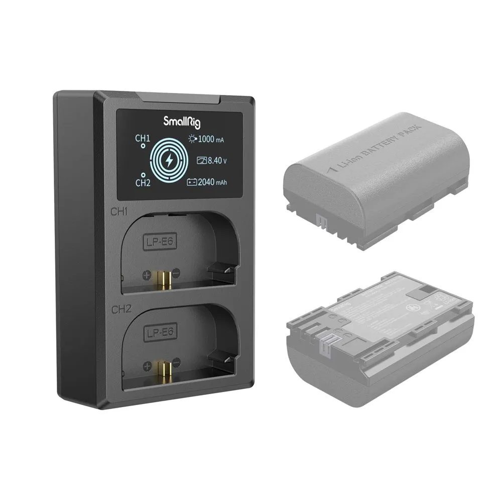 SmallRig LP-E6NH Battery  Charger