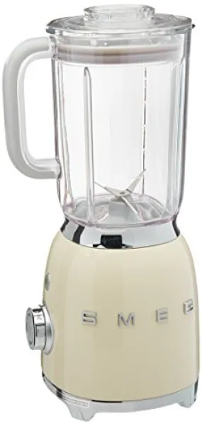 Smeg BLF01CRUS 50s Style Blender,, Cream, 48 Ounces