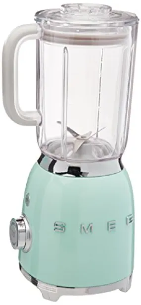 Smeg Countertop, Pastel Green 50s Style Blender, 48 Ounces