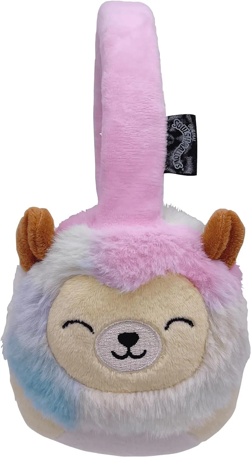 Squishmallows Plush Bluetooth Headphones with Microphone Leonard The Lion - HMSQM-BT-LEONARD