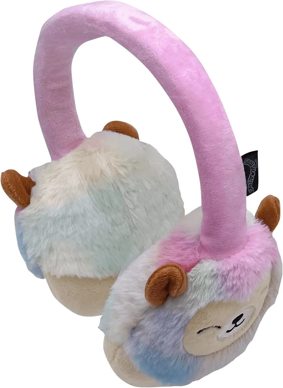 Squishmallows Plush Bluetooth Headphones with Microphone Leonard The Lion - HMSQM-BT-LEONARD