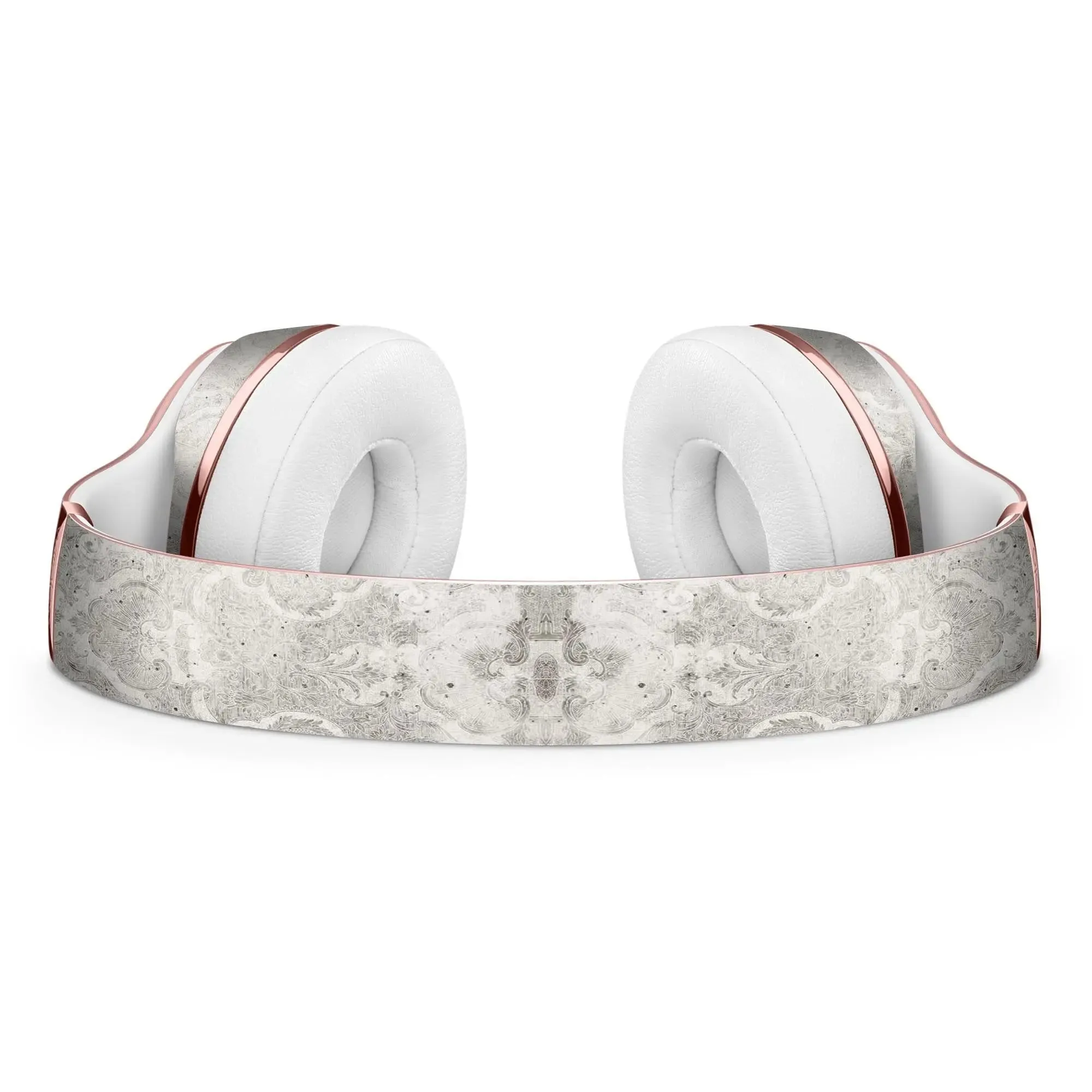 Stained Gray Damask Pattern Full-Body Skin Kit for the Beats by Dre