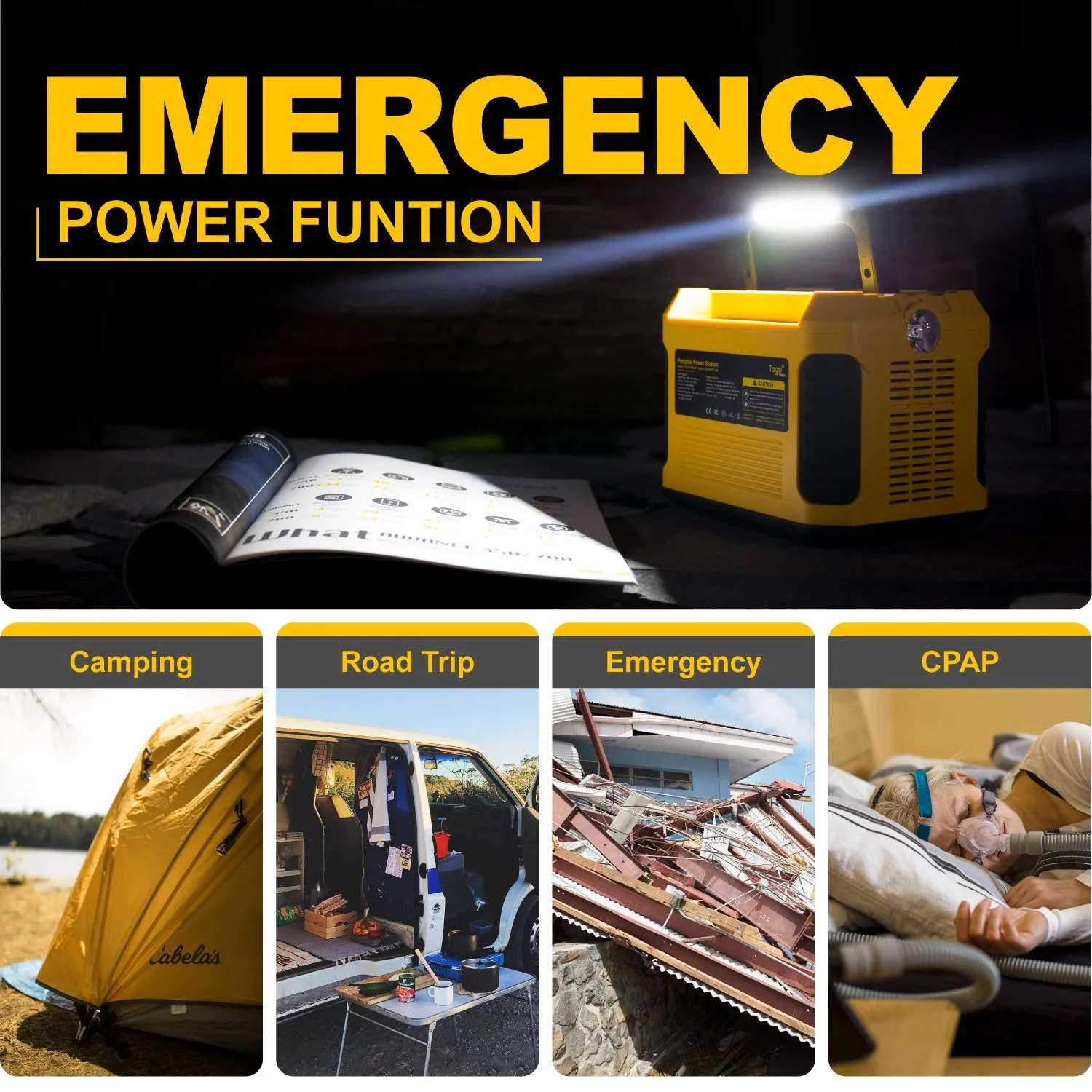 Togopower Advance 240 Portable Power Station