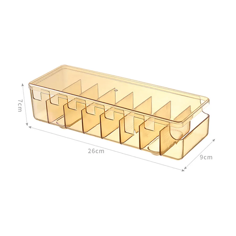 Transmission line storage box Data transmission line Data line Mobile phone charger Desktop management box Simple and practical 3C storage and organization Good things for the office Charging cable storage box