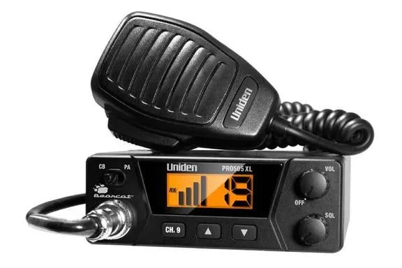 Uniden 40 Channel Compact Mobile CB Radio - PRO505XL