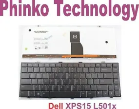 USED Keyboard for Dell XPS L401X L501X 09w3p6 Laptop Black with Backlit