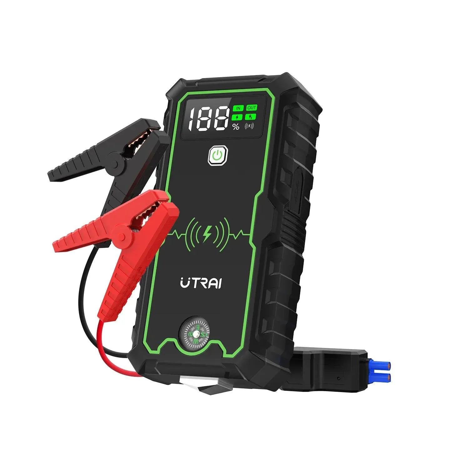 UTRAI 2000A Portable Car Jump Starter and Power Bank for Emergency Battery Boosting