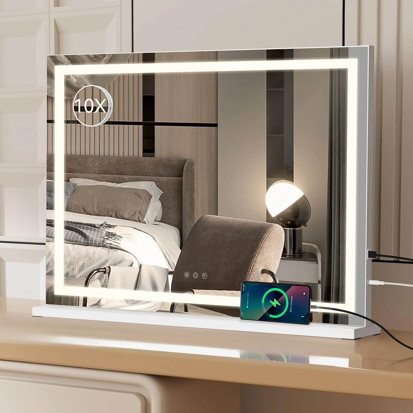 Vanity Mirror with LED Lights