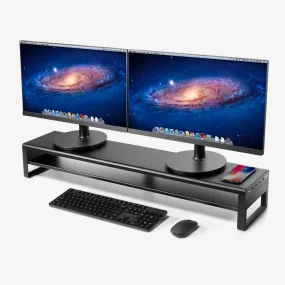 Vaydeer Upgraded 2-Tier Dual Monitor Riser Stand