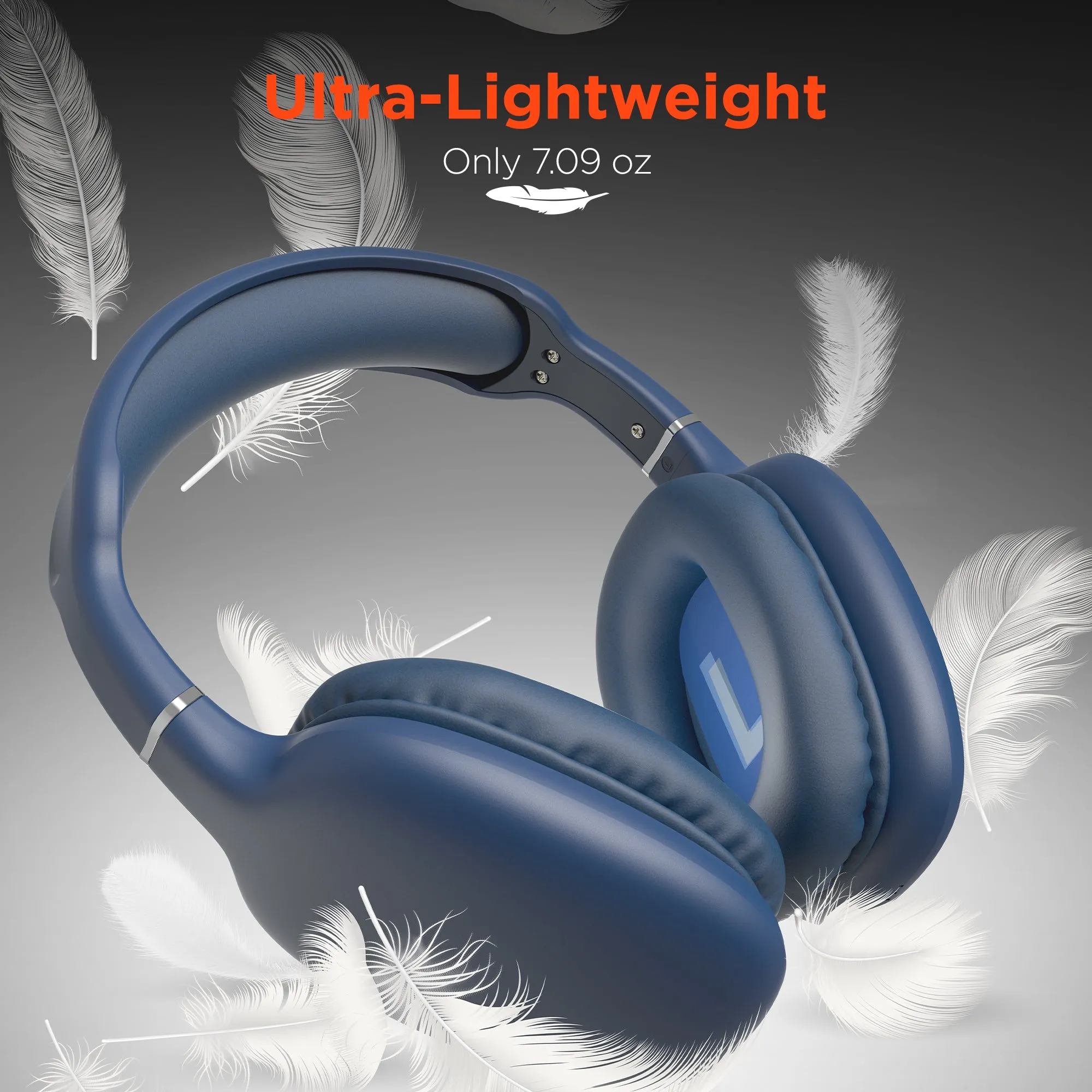 VIBE Wireless Headphones Blue