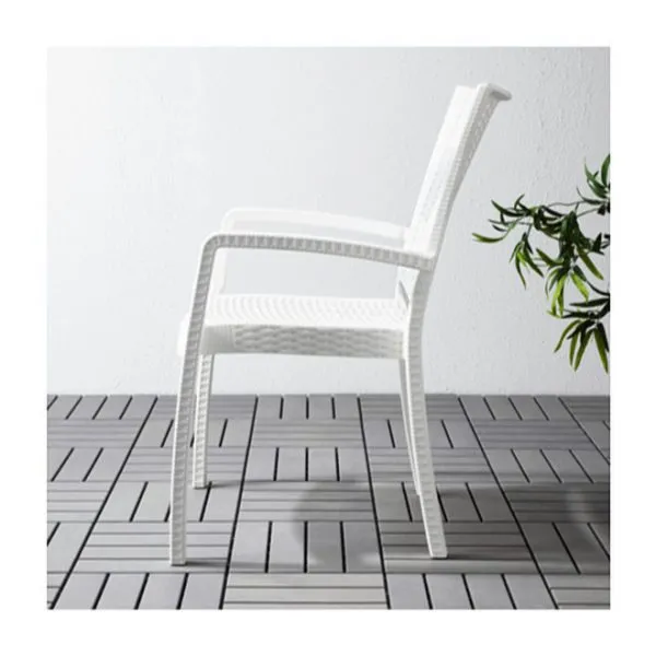 White Outdoor Chair