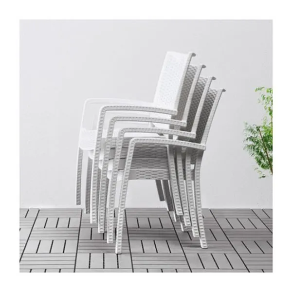 White Outdoor Chair