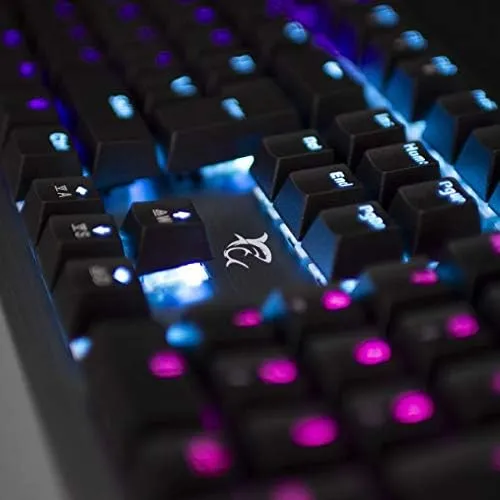 White Shark Metal Mechanical Gaming Keyboard - Grey | LEGIONNAIRE