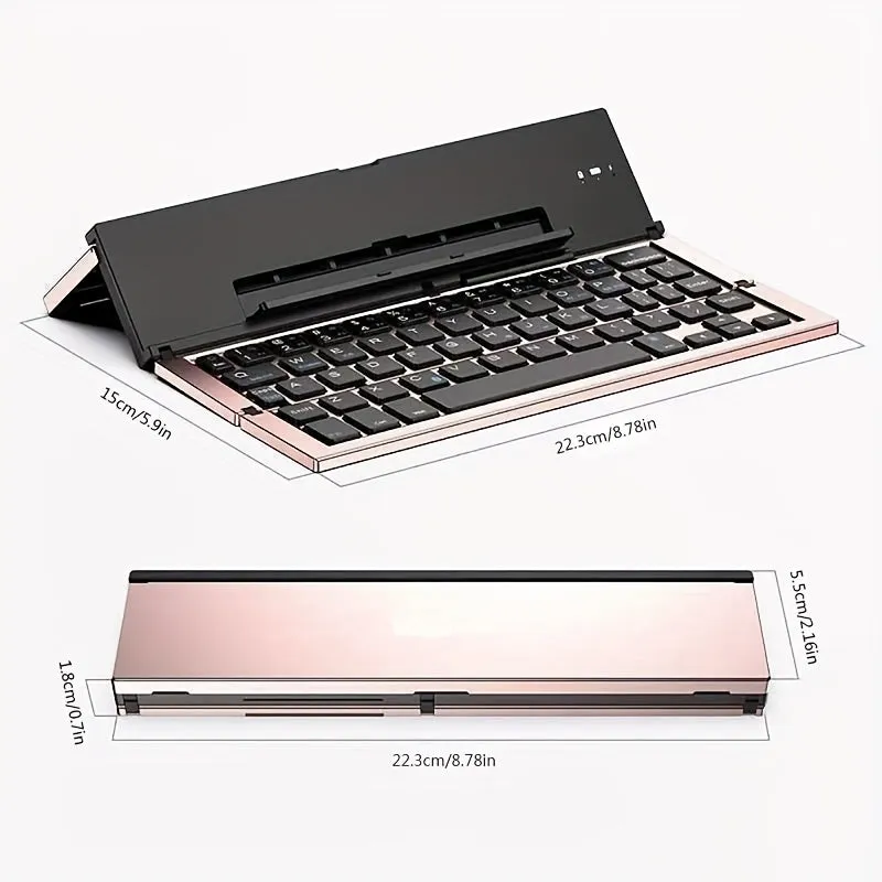 Wireless Folding Keyboard Numeric Keypad For IOS Android Windows For Ipad Tablet Portable Mini Keyboard